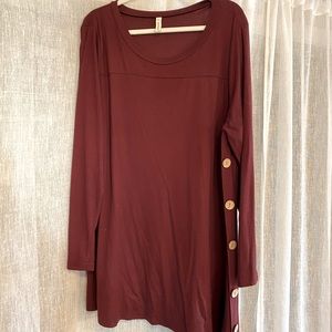 Maroon Tunic